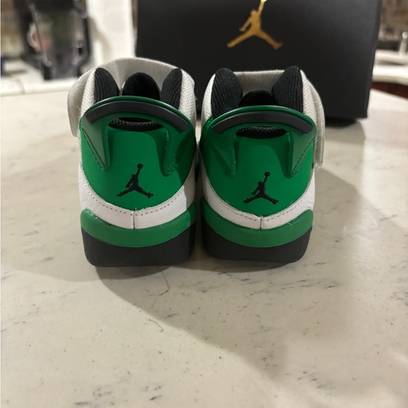 Nike Air Jordan 6 Rings TD Lucky Green White Black 323420-131 Shoe Sneaker - Picture 12 of 15